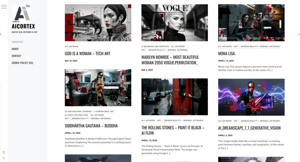 MartinVaik.com 2026 Webpage - Kodulehe loomine WordPress 2026